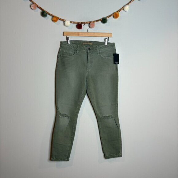 NWT Joe's Jeans Military Green distressed jeans - Picture 1 of 6